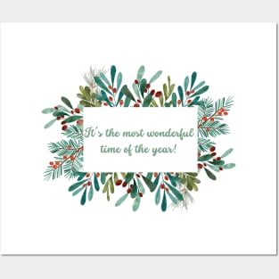 Christmas quote Posters and Art